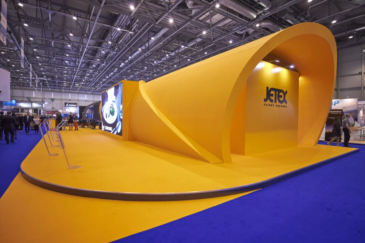 Jetex exhibition stand